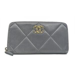 Chanel 2021 Interlocking CC Logo Continental Wallet